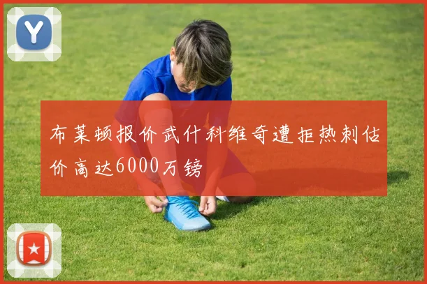 布莱顿报价武什科维奇遭拒热刺估价高达6000万镑